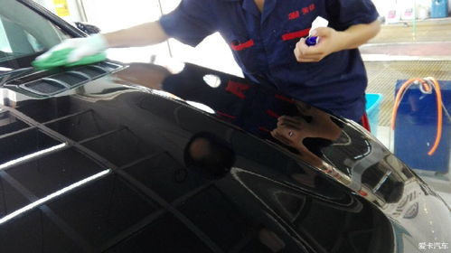 東營奔馳GLE320全車鍍晶體驗 美佳汽車服務中心的專業汽車美容服務解析